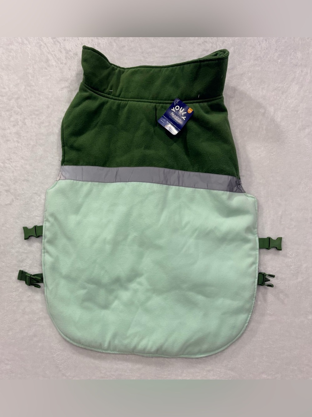 NWT Youly The Explorer Green Insulated Dog Coat Jacket XXXL
